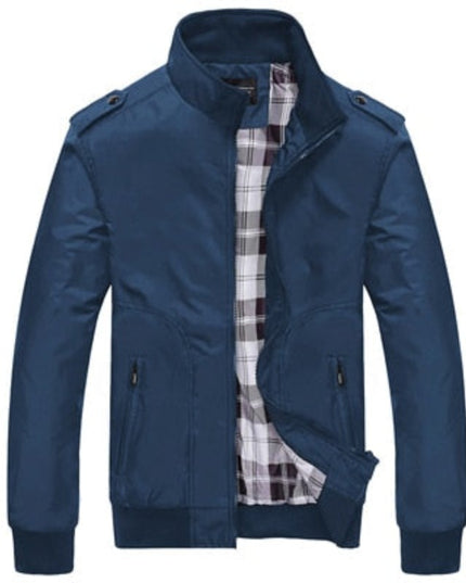 Męska kurtka przejściowa klasyczna elegancka