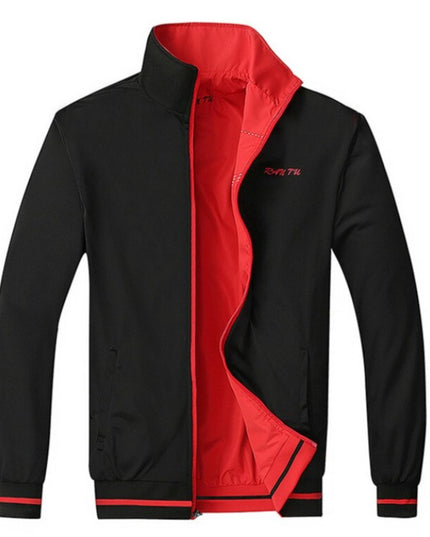 Męska kurtka przejściowa sportowa dwustronna