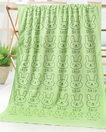 Ręcznik dziecięcy z wzorem w króliki