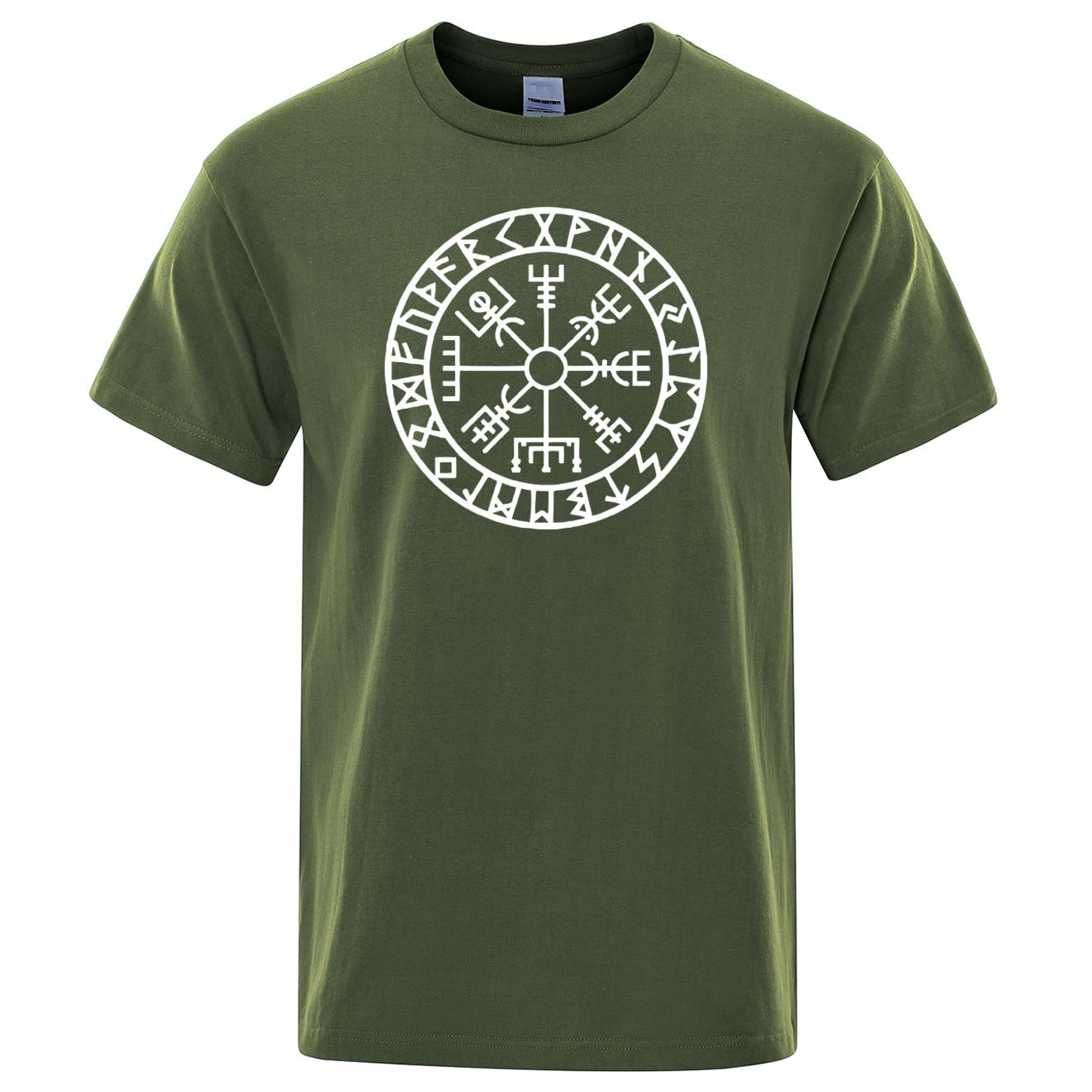 Męski T-shirt klasyczny z nordyckim motywem