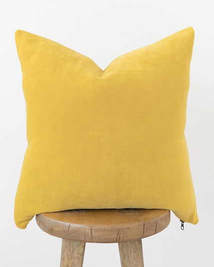 Poszewka na poduszkę welurowa w jednolitym kolorze