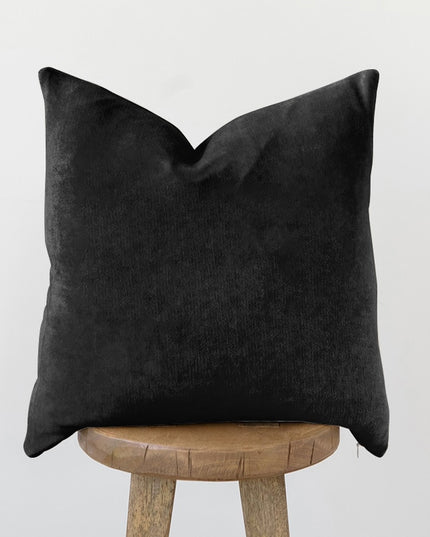 Poszewka na poduszkę welurowa w jednolitym kolorze