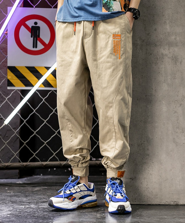 Męskie spodnie bojówki z regulowaną nogawką