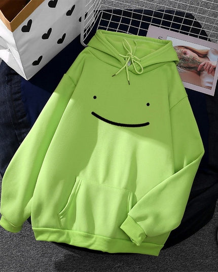 Męska bluza z nadrukiem i kapturem