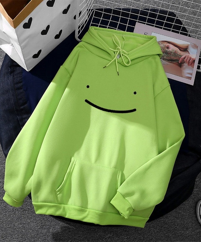 Męska bluza z nadrukiem i kapturem