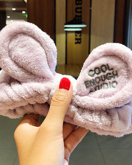 Opaska do włosów z napisem COOL ENOUGH STUDIO