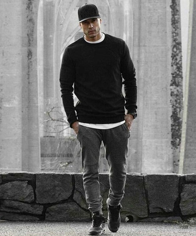 Męskie spodnie treningowe o dopasowanym kroju