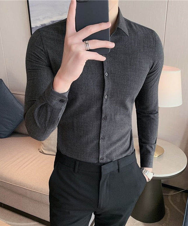 Męska koszula klasyczna o dopasowanym kroju