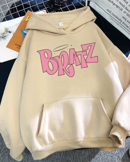 Damska bluza z kapturem z logo BRATZ