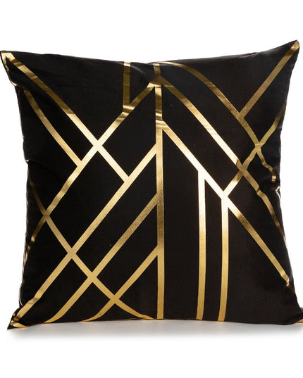 Poszewka na poduszkę elegancka w złotych kolorach