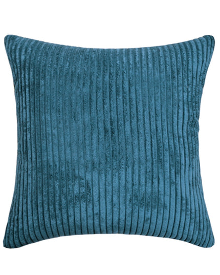 Poszewka na poduszkę prążkowana w jednolitych kolorach