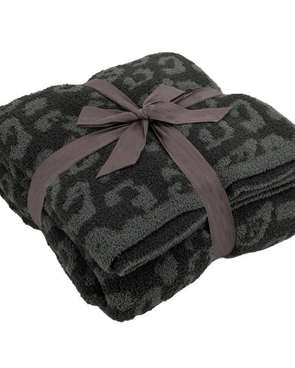 Koc ze zwierzęcym wzorem