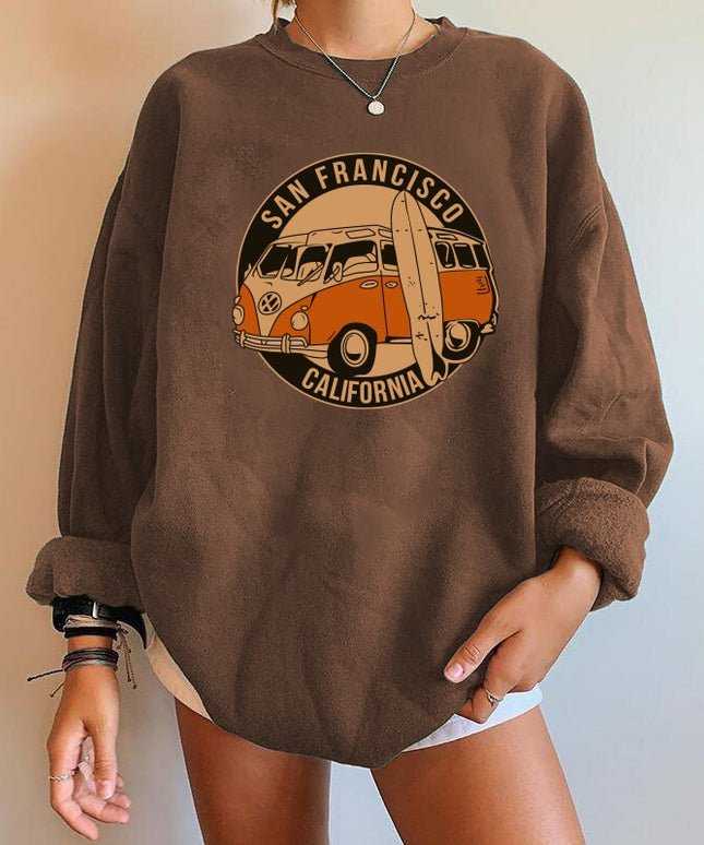 Damska bluza oversize