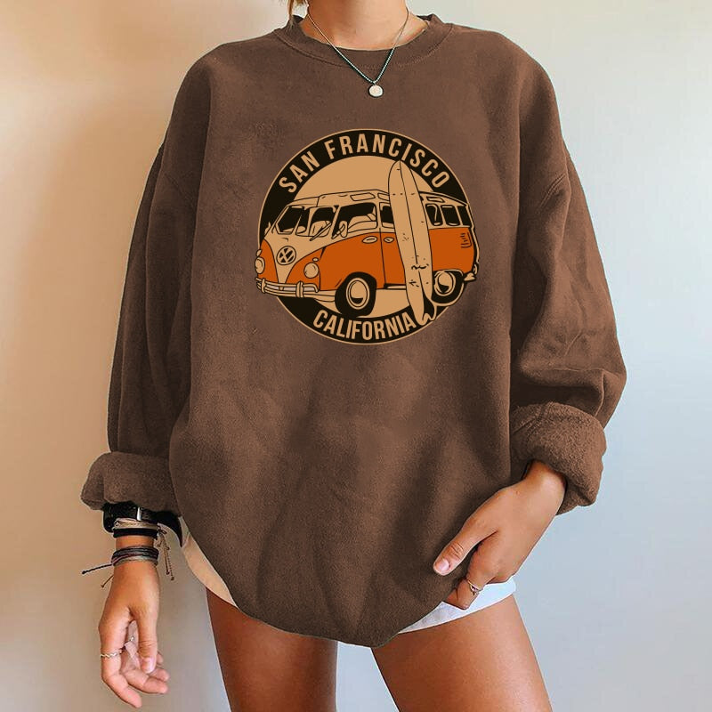 Damska bluza oversize
