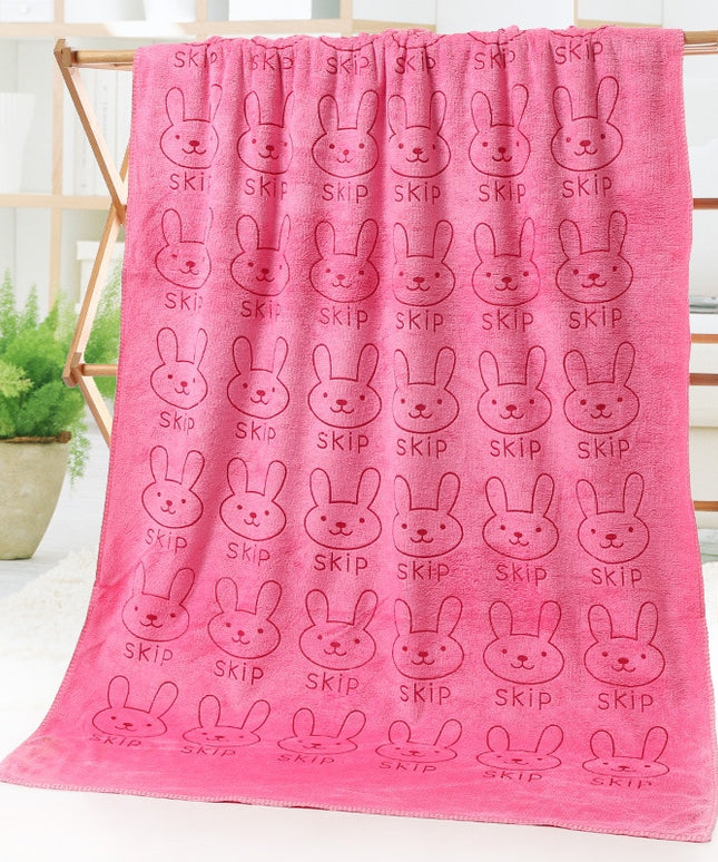 Ręcznik dziecięcy z wzorem w króliki