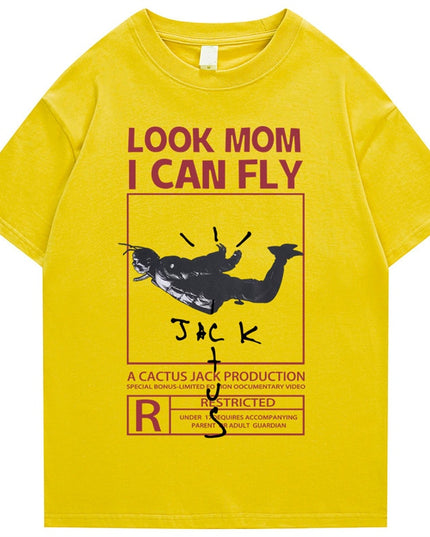 Męski T-shirt klasyczny z nadrukiem