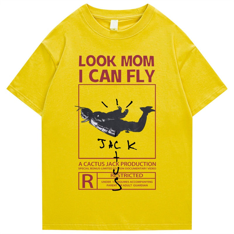 Męski T-shirt klasyczny z nadrukiem