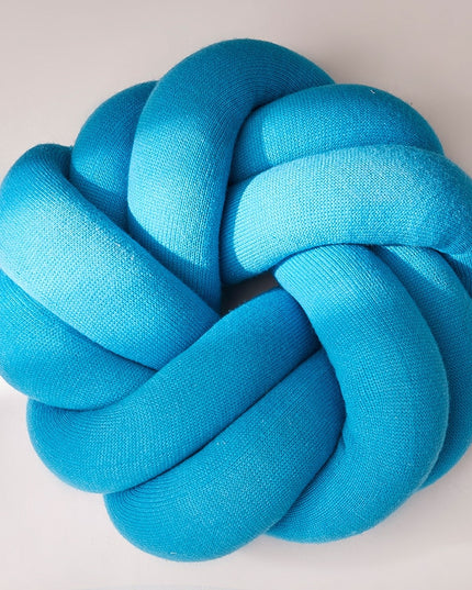 Poduszka dekoracyjna bawełniana węzeł nowoczesny styl