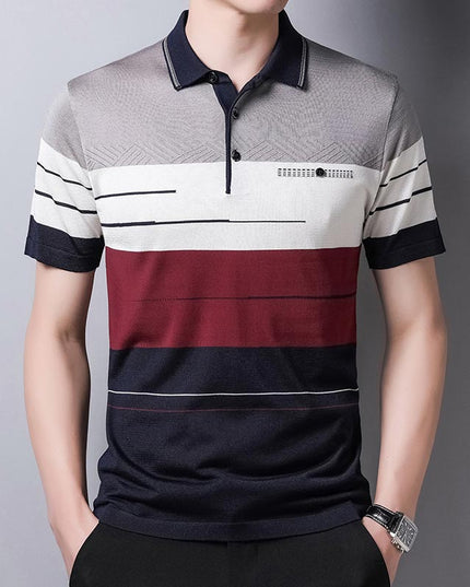 Męska koszulka polo kolorowa