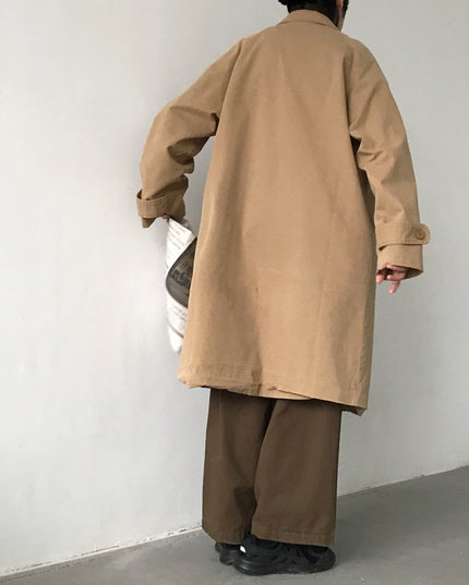 Męski płaszcz oversize do kolan