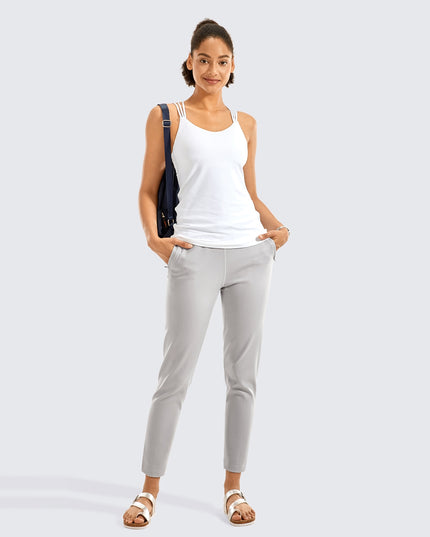 Damskie spodnie dresowe o prostym kroju