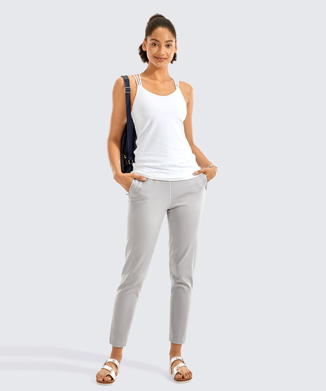 Damskie spodnie dresowe o prostym kroju