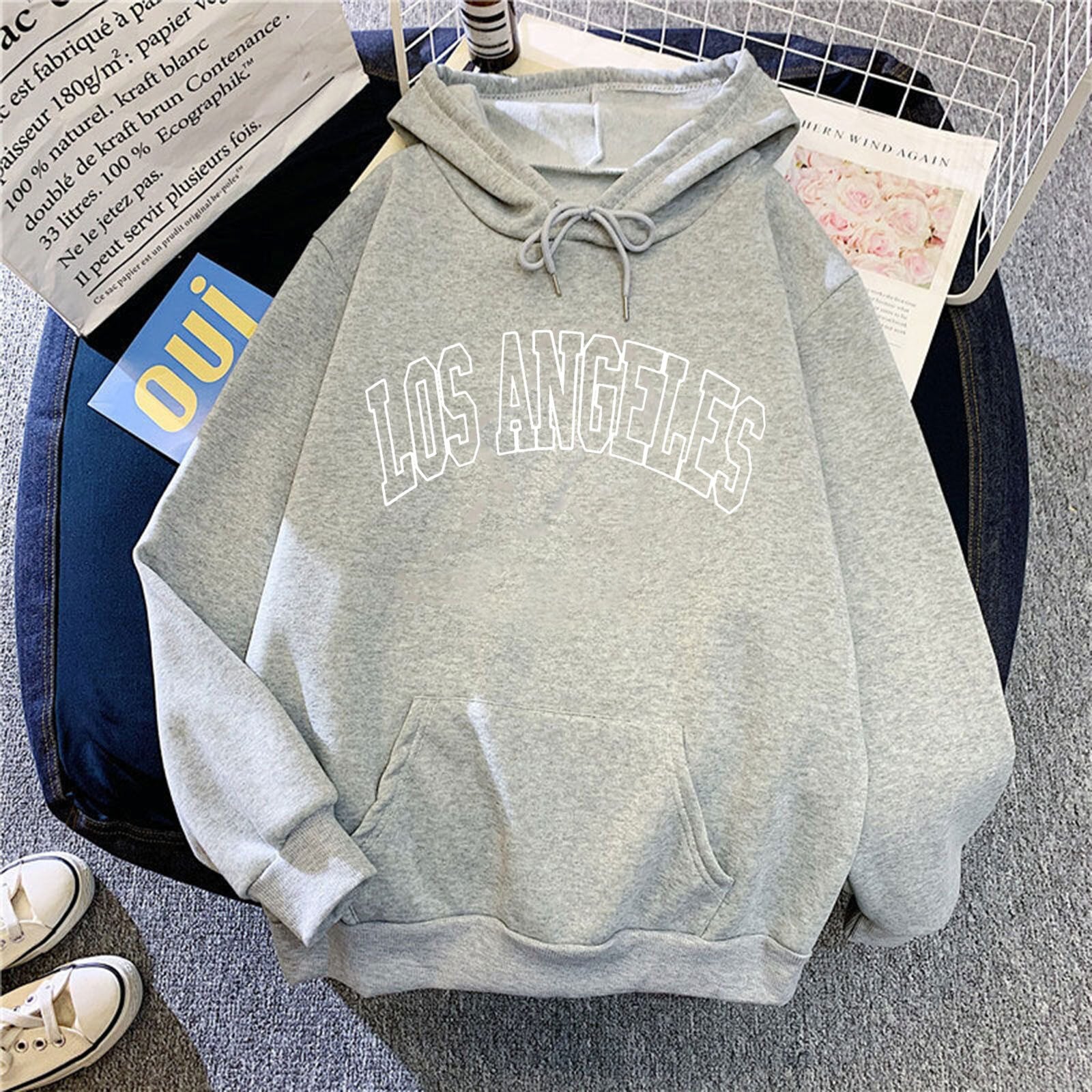 Damska bluza z napisem LOS ANGELES