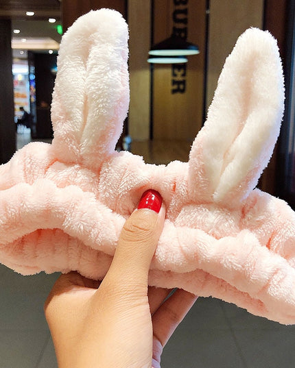 Opaska do włosów w króliczymi uszami