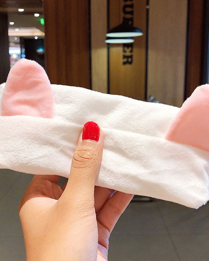 Opaska do włosów z uszami kota