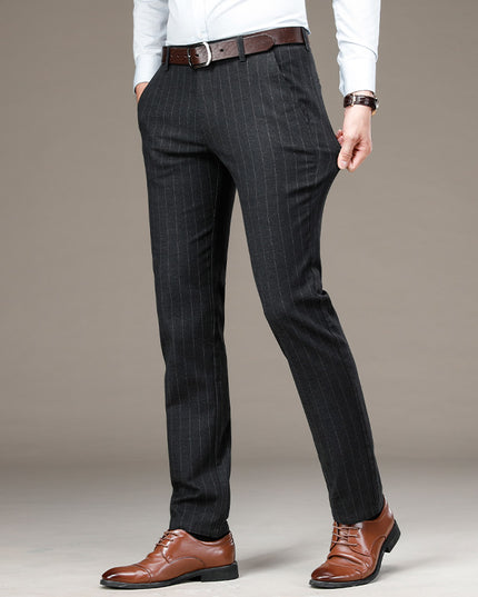 Męskie spodnie chinosy w paski