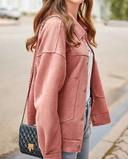 Damska kurtka przejściowa z kieszeniami