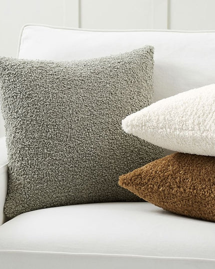 Poszewka na poduszkę pluszowa w jednolitych kolorach