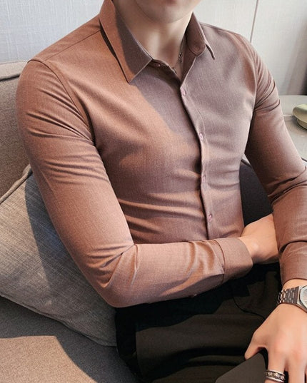 Męska koszula klasyczna o dopasowanym kroju