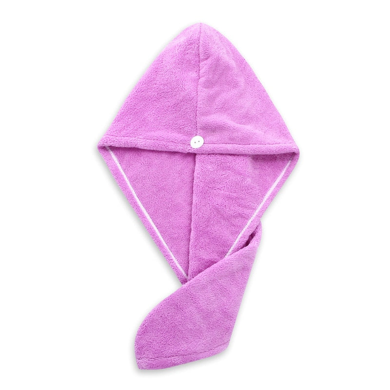 Ręcznik łazienkowy do osuszania włosów turban