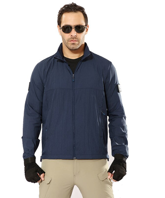 Męska kurtka przejściowa przeciwdeszczowa wiatrówka