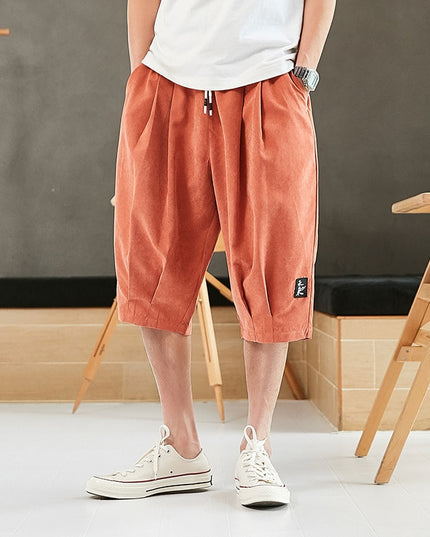 Męskie szorty o długości 3/4