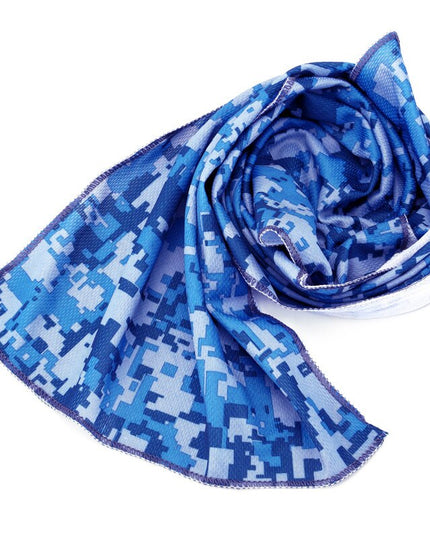 Ręcznik sportowy chłodzący we wzory