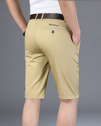 Męskie szorty bermudy eleganckie