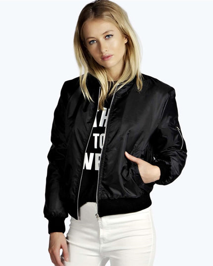 Damska kurtka przejściowa bomberka