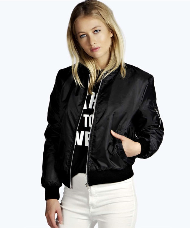 Damska kurtka przejściowa bomberka