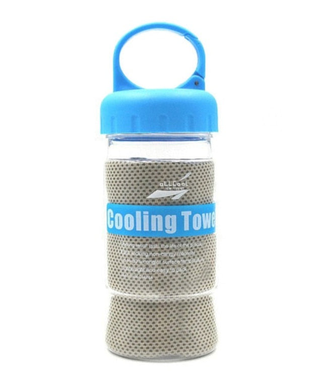 Ręcznik sportowy chłodzący podróżny