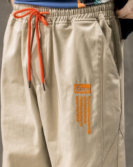 Męskie spodnie bojówki z regulowaną nogawką