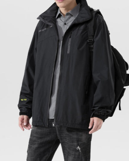 Męska kurtka przeciwdeszczowa luźna wodoodporna