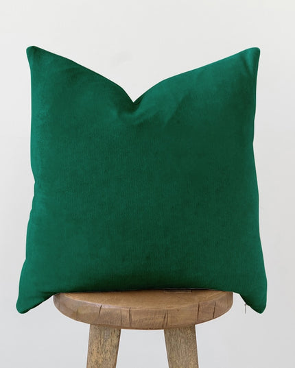 Poszewka na poduszkę welurowa w jednolitym kolorze