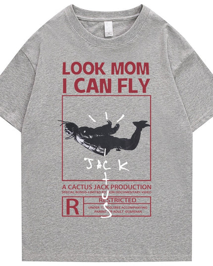 Męski T-shirt klasyczny z nadrukiem