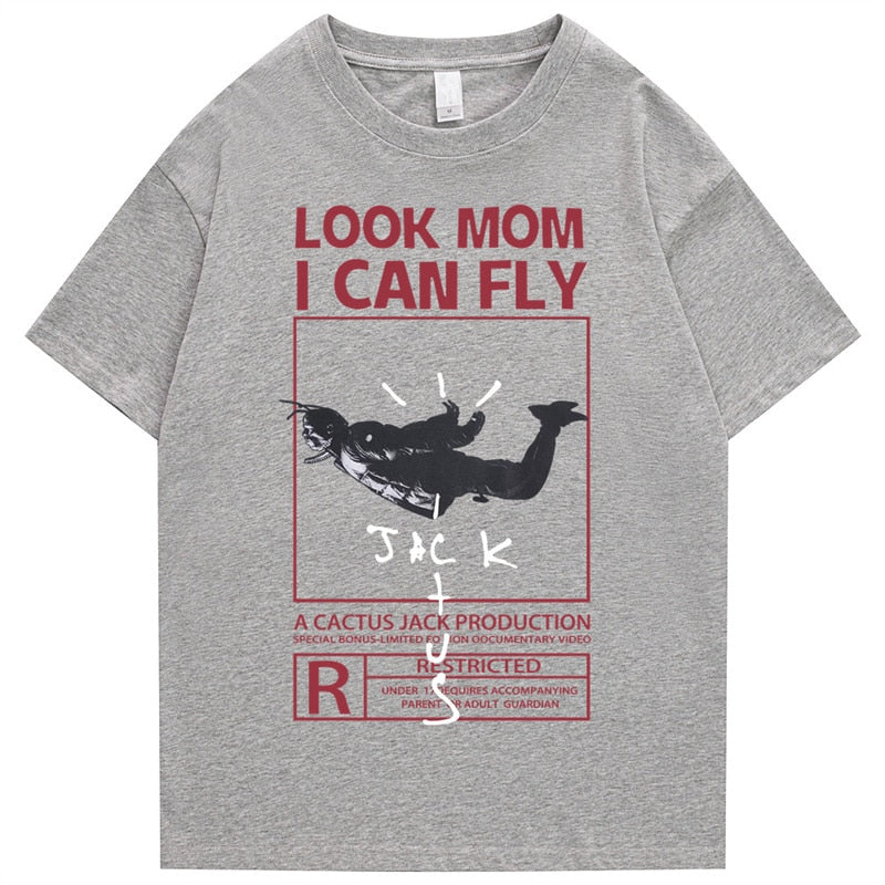 Męski T-shirt klasyczny z nadrukiem