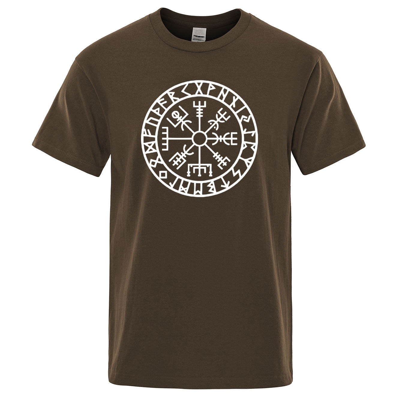 Męski T-shirt klasyczny z nordyckim motywem