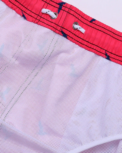 Męskie szorty kąpielowe z motywem kotwicy