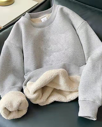 Męska bluza polarowa crewneck