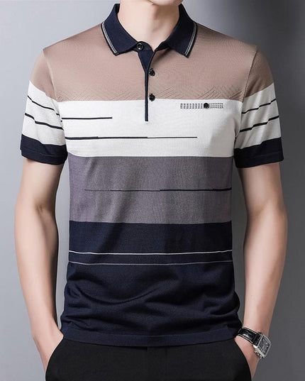 Męska koszulka polo kolorowa